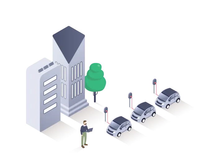 Fuhrparkleiter Illustration